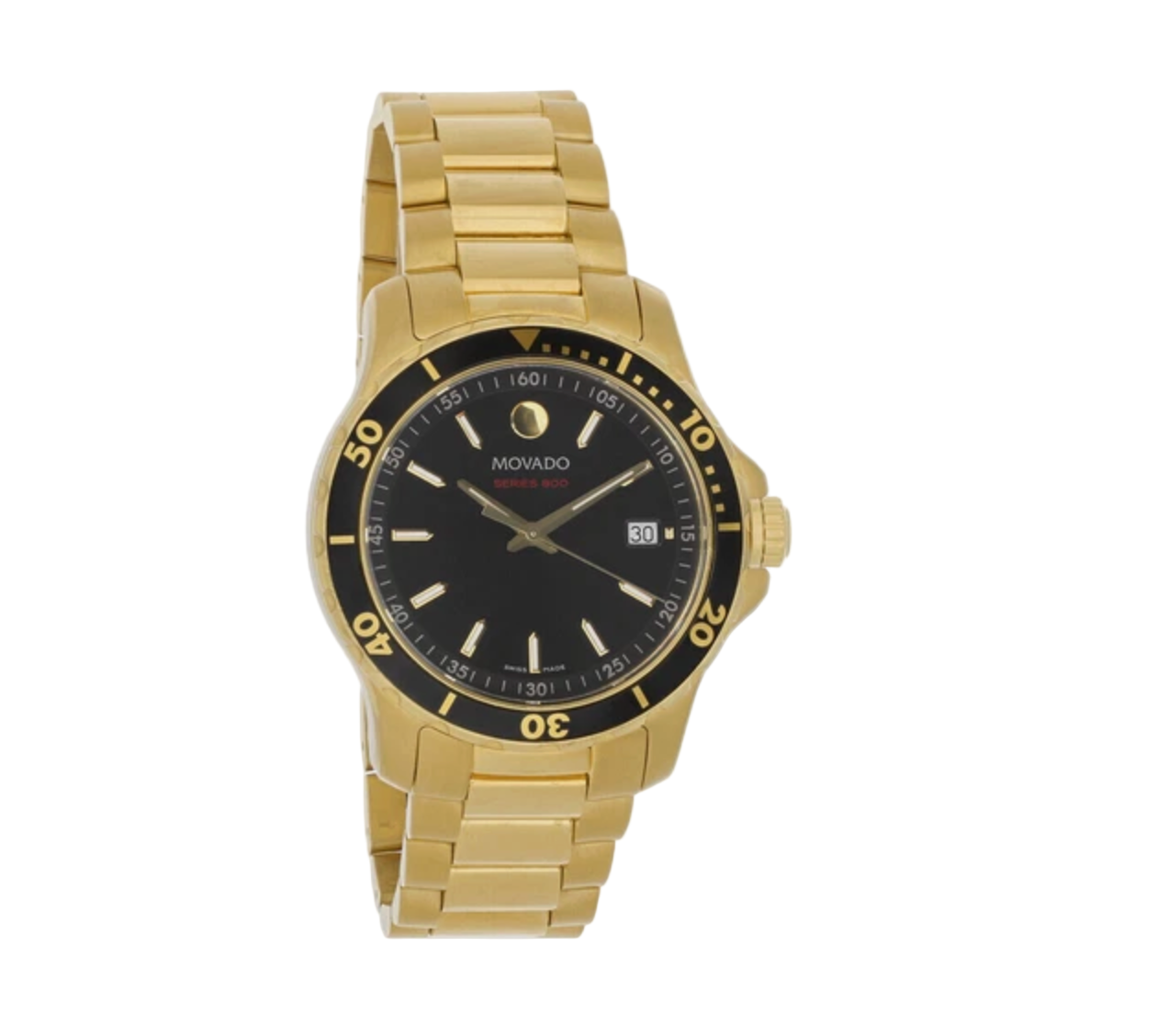 NEWGold Movado Series 800 2600145 Wrist Watch for Men