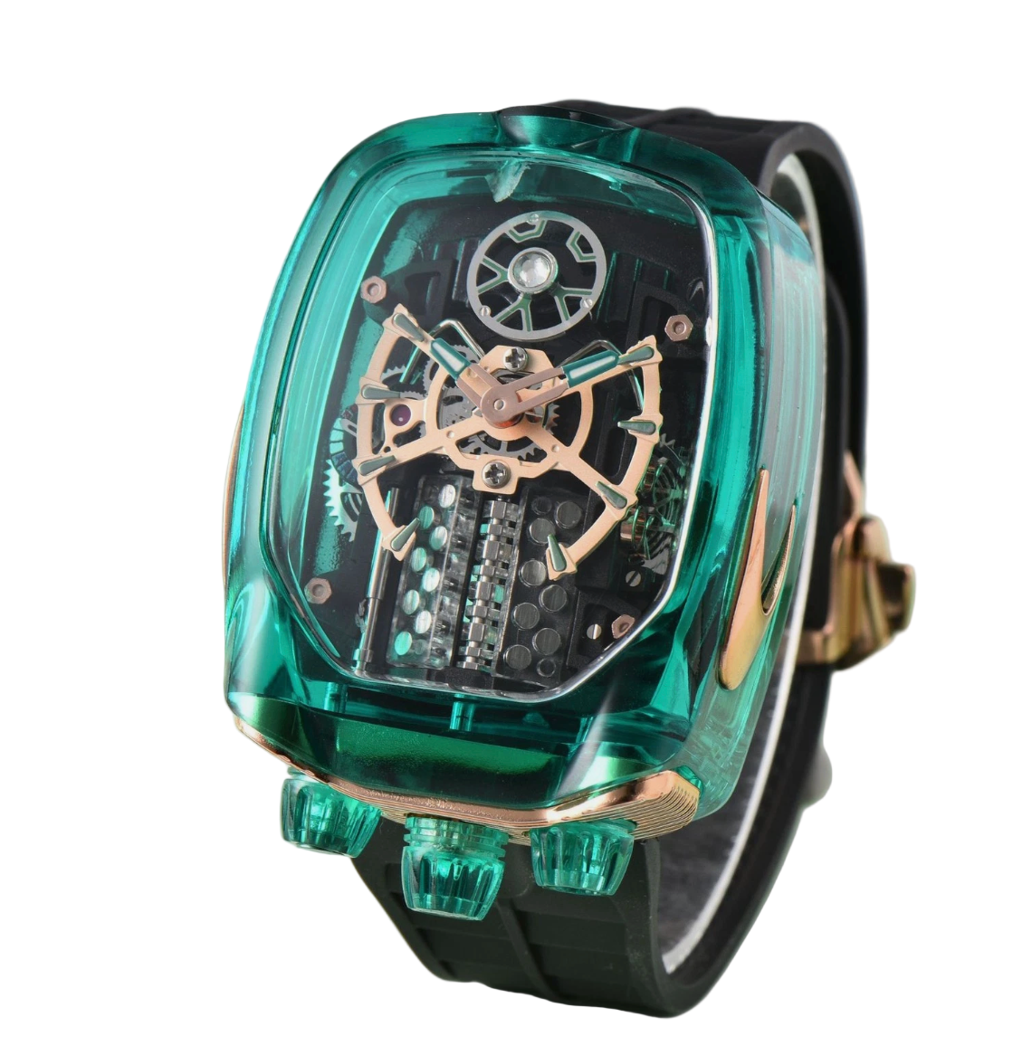 Supercar Watch Sixteen Cylinder Engine Men's Quartz Watch