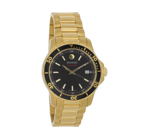 NEWGold Movado Series 800 2600145 Wrist Watch for Men