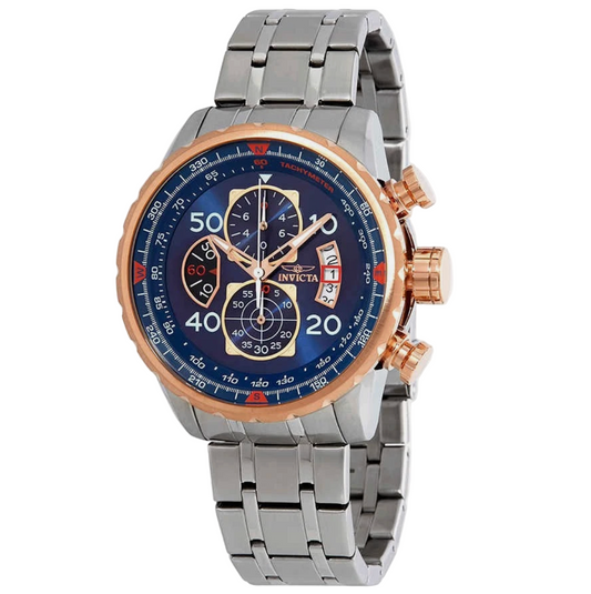 Invicta Aviator Chronograph Blue Dial Men's Watch 17203